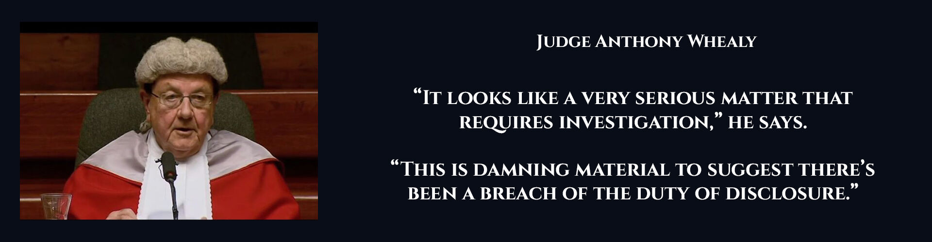 Judge Anthony Whealy