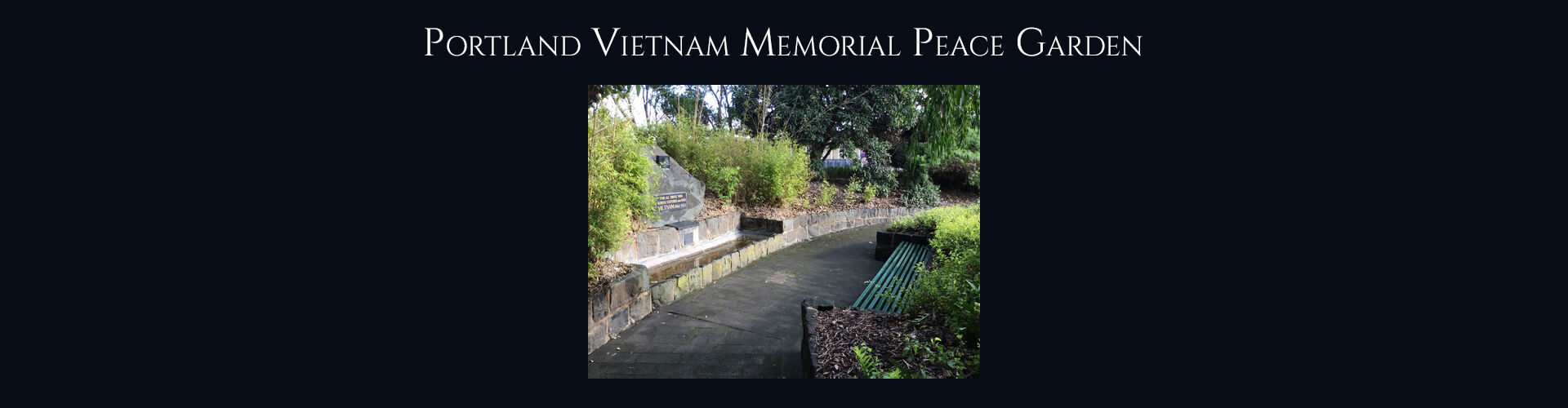 Portland Vietnam Memorial Peace Garden