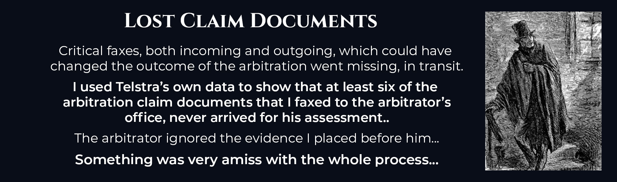 Absent Justice - Lost Claim Documents